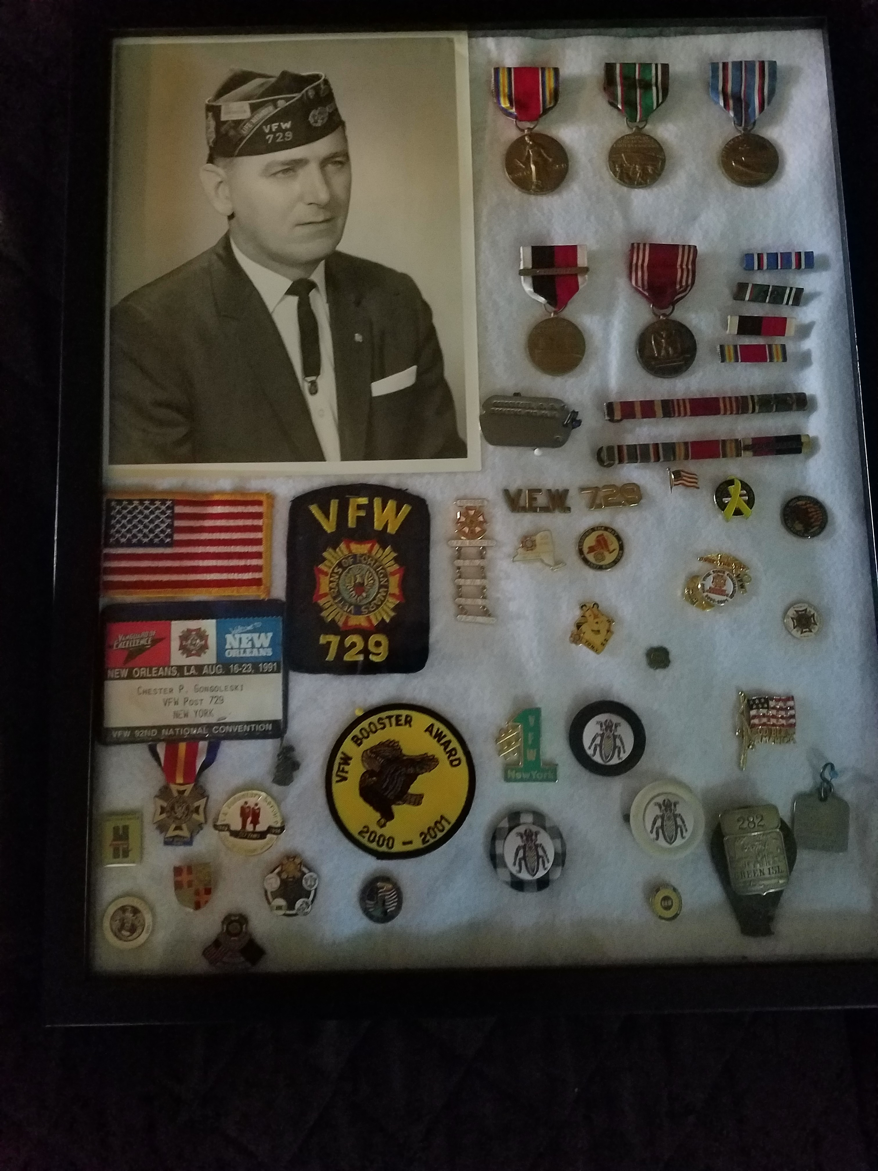 Chester Gongoleski medals Chester Gongoleski medals