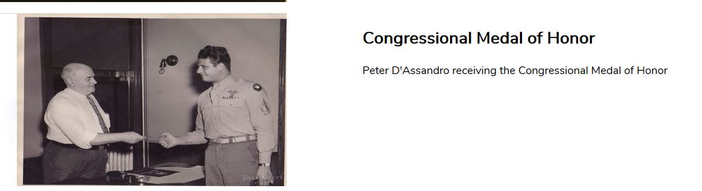 Medal of Honor Peter D'Alessandro